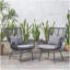 Chaise de patio en osier avec coussins Tapscott (ensemble de 2)-1535598864-1535598865