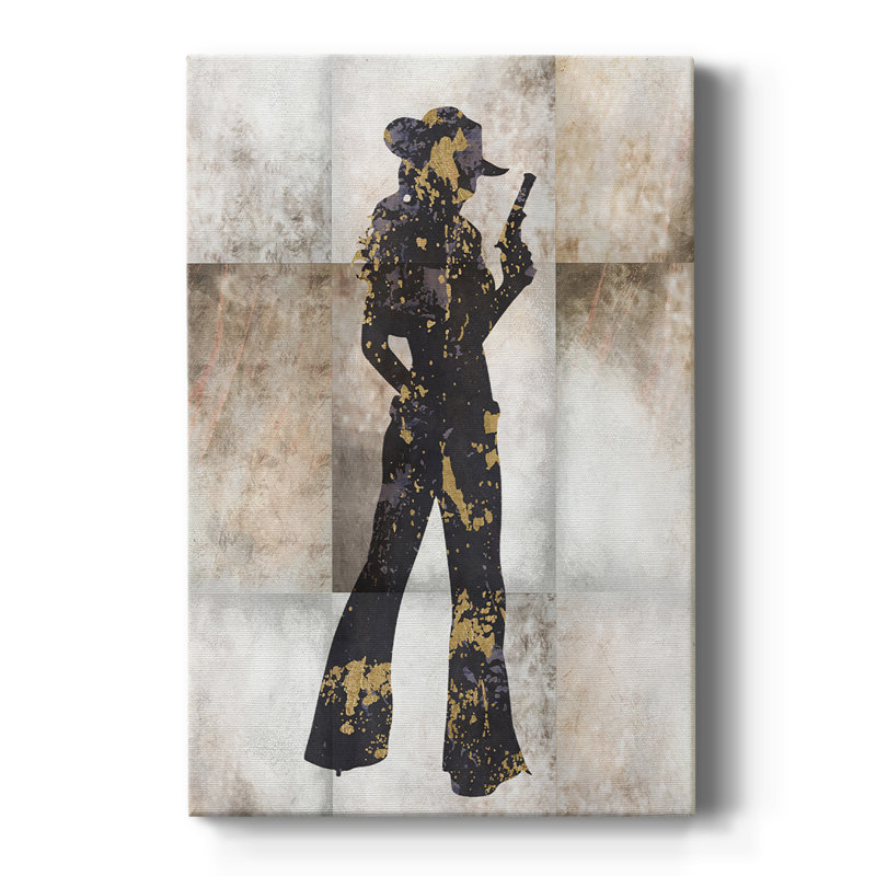 Cowgirl I - galerie sur mesure, 12" H x 8" W