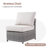 Briela 8 - Person Outdoor Seating Group with Cushions with Fire Pit table No Assembly Required-1799343711-1748488914