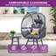 Chaise Egg avec table de bout-804411602