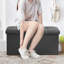 Banc de rangement rembourré Kechia