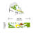 Flower Rectangle Fixture Component Ceiling Light