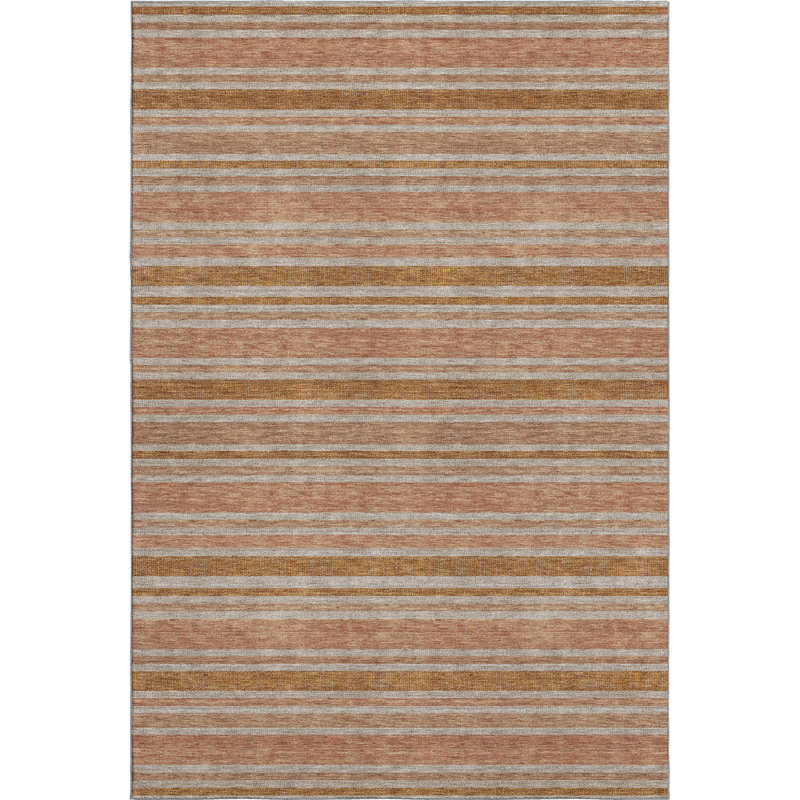 Premium Machine Washable Mayfield AMF531PK, Rectangle 5' x 7'6"