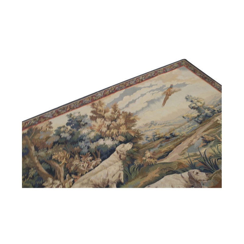 Hand-Knotted High-Quality Green Area Rug