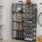 Large Capacity 2 Rows Versatile Hooks Storage Boot Shelf 24-35 Pairs