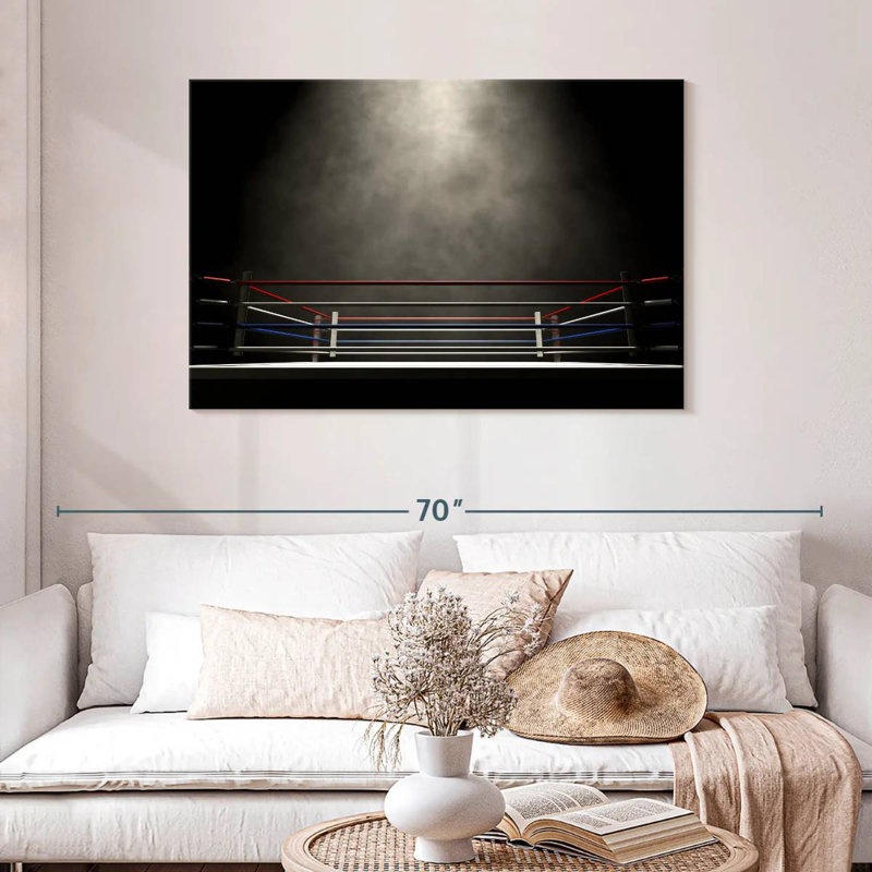 Sireci Dark Boxing Ring, 30" H x 45" W