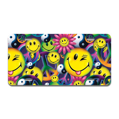 Cadre en aluminium Peace Smile