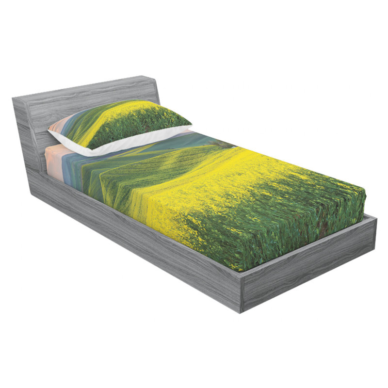 Microfiber Sheet Set, Twin XL Sheet Set with Fitted Sheet