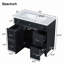 Ensemble de meuble-lavabo 36 po avec lavabo, lavabo simple, meuble-lavabo avec porte à fermeture douce et 3 tiroirs