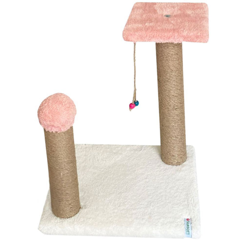 Grattoir pour chat, Rose