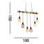 Tibbitts 6-Light Kitchen Island Chandelier