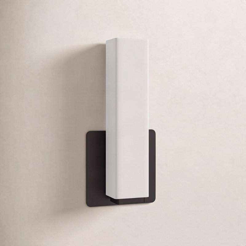 Erby Dimmable LED Wall Sconce, 11" H x 5" W x 3" D, Bronze, 2700K