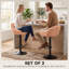 Swivel Yes Bar Stool with Steel Frame
