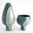 Two Tone Pod Vase-Azure-Squat