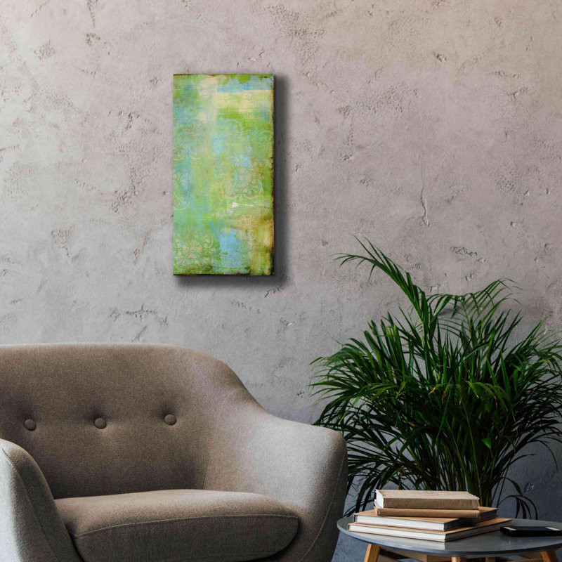 «Vintage Summer I» par Erin Ashley, estampe numérique sur toile, H 24 po x l 12 po x P 0,75 po