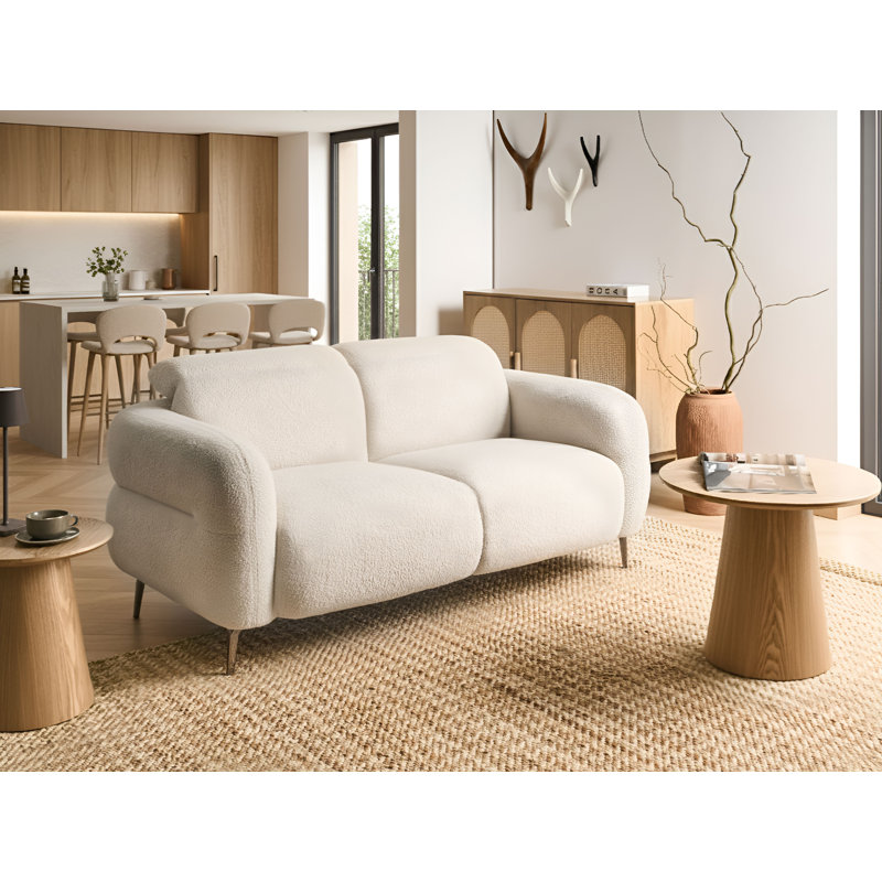 2 Seater Sofa, White