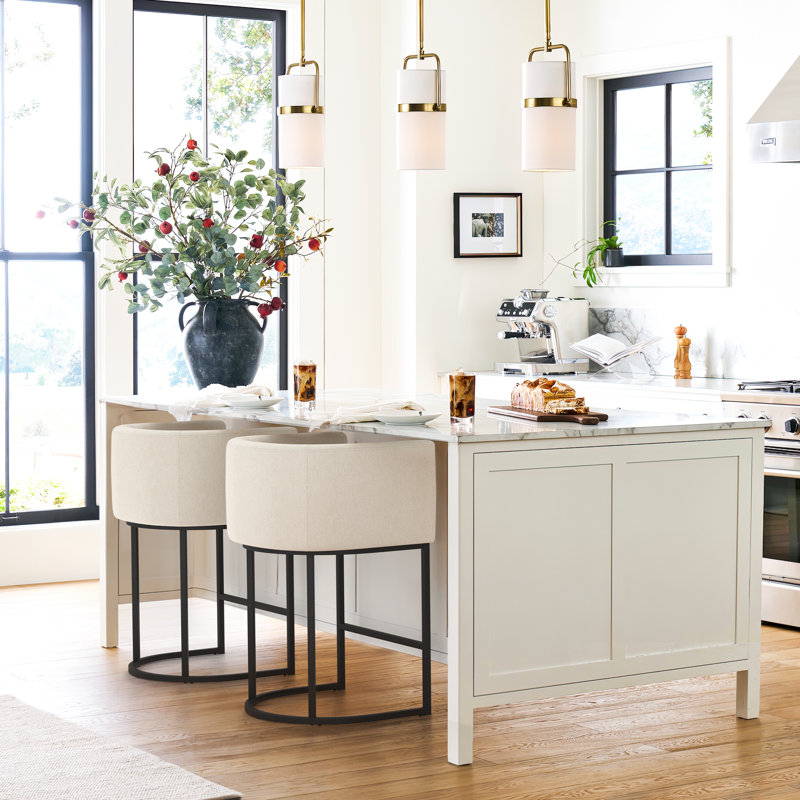 Bechtold Upholstered Counter Stool