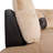3 - Piece 103.5" Upholstered Fabric& Leather Sectional with Storage Ottoman-1255337008-1255337014