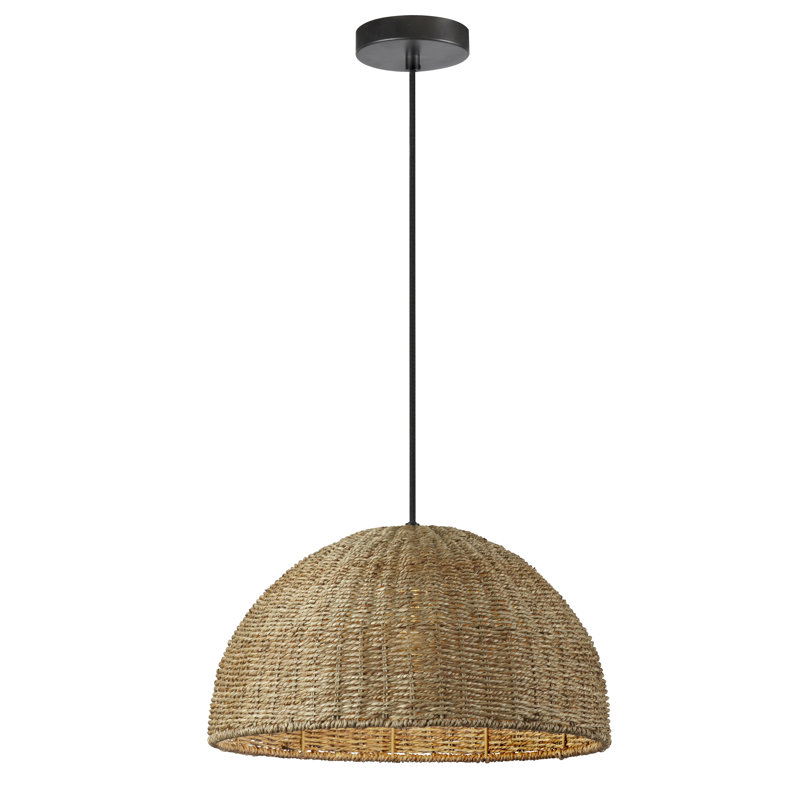 Luminaire suspendu incandescent 1 lumière Pourel