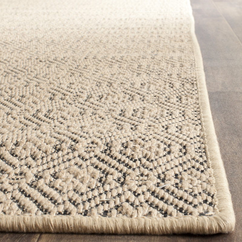 Tapis performance à motif géométrique Palm Beach Alondra, Tapis de couloir 2 pi 3 po x 10 pi