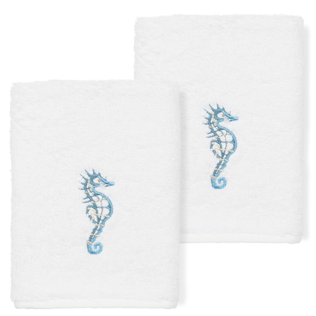 Sofia Turkish Cotton Washcloth (Set of 2) Linum Home Textiles 