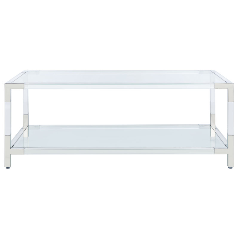 Louisa Coffee Table, Silver