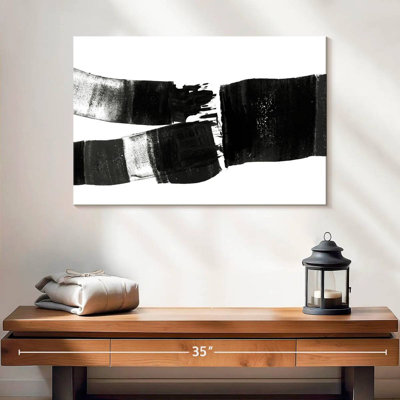 Avery brossé abstrait