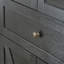 Armoire en forme de dôme, noire, faite de matériaux de haute qualité et de fabrication ancienne, avec un grand espace de rangement-1650492935