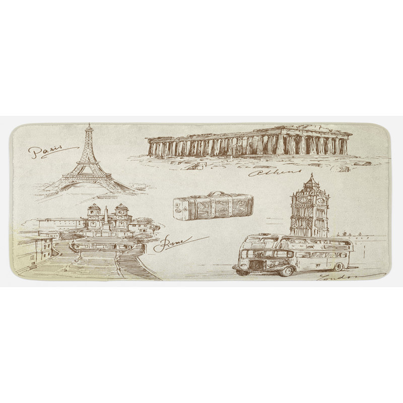Tapis de cuisine de voyage