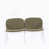 Coussin vert / cadre blanc est en rupture de stock