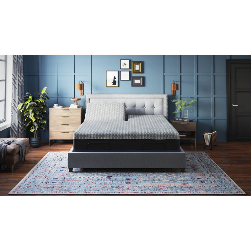 Matelas hybride Copper Lux, 12", Grand lit divisé