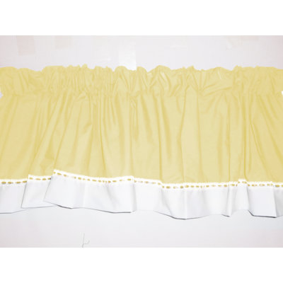 Colbie Cotton Blend Tailored Window Valance