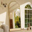 Arched Aluminum Alloy Framed Full Length Mirror with Stand Large Wall Mirror-853291696-853291692