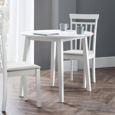 Exeter Extendable Round Solid Wood Base Dining Table