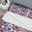 Ensemble de housse de couette rétro rose mauve Midcentury Circles I - Midcentury-109174323