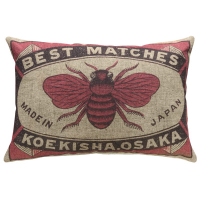 Linen Reversible Throw Pillow