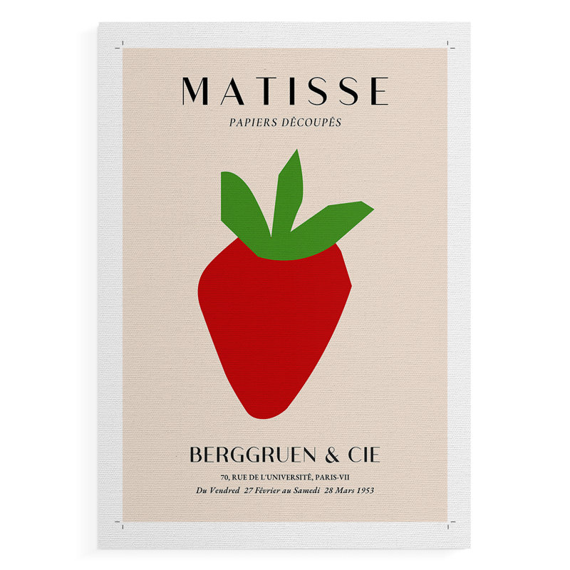 Matisse CLxxi, reproduction encadrée - reproduction de toile seulement - non encadrée, H 48 po x l 32 po