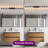 10-Light Bathroom Vanity Light with Clear Glass Shades for Vanity Mirror, Bathroom, or Bedroom-233754100-233754096