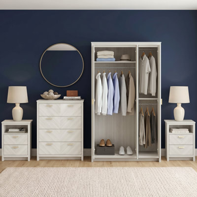 Bonny Adalinne 4 Piece Compact Bedroom Storage Set