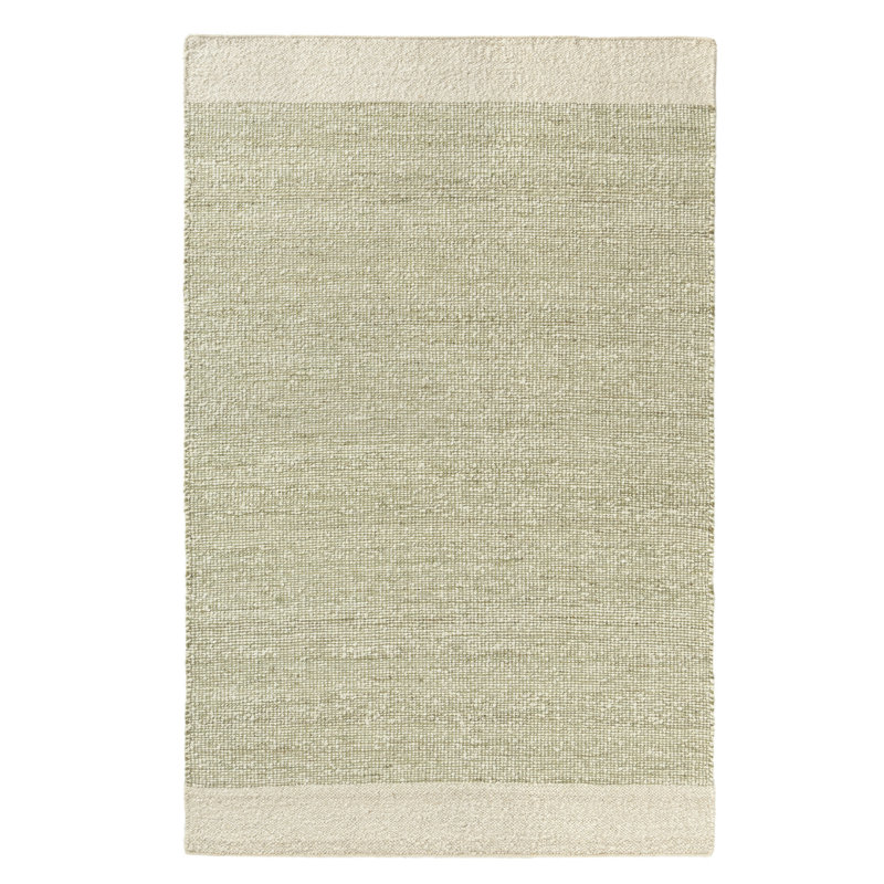 Tapis d'intérieur tissé à la main en laine / mélange de jute tissé à la main Cazeres, Rectangle 2 pi x 3 pi