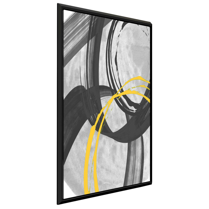 " Grey Winds II ", 33.5" H x 21.5" W x 2" D