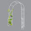 Arche de jardin en métal l 55 po x H 94,5 po pour plante grimpante de jardin