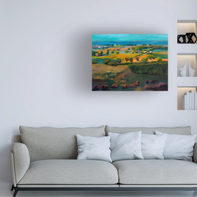 Bolog Sri Rao Country Road Canvas Art