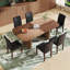 Ensemble de table de salle à manger à double caisson-112803881-112473207