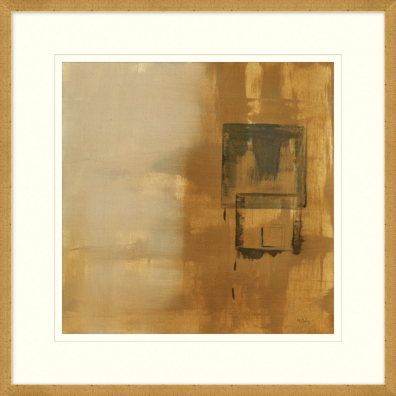 Graffiti In Gold 2 Print