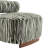 Tilton Zebra-Stripe Chenille Accent Chair-1248933956