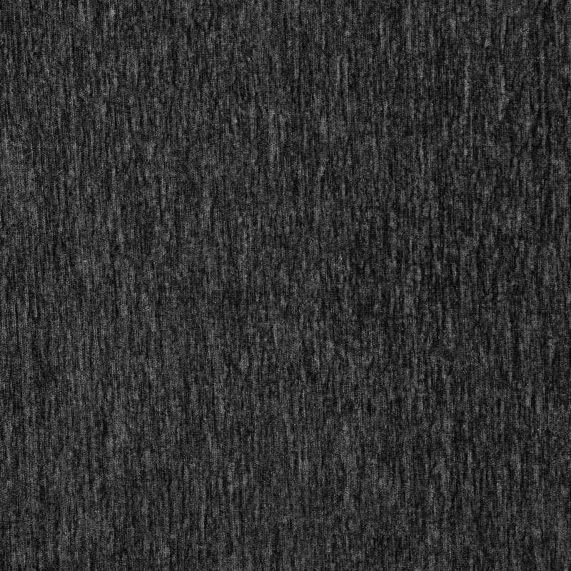 Modern Chenille L-Shaped Sofa With Reversible Lounge, Black Chenille