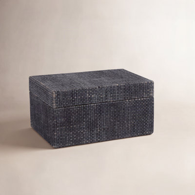 Raffia Decorative Box