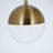 5 - Light Dimmable Globe Cluster Pendant