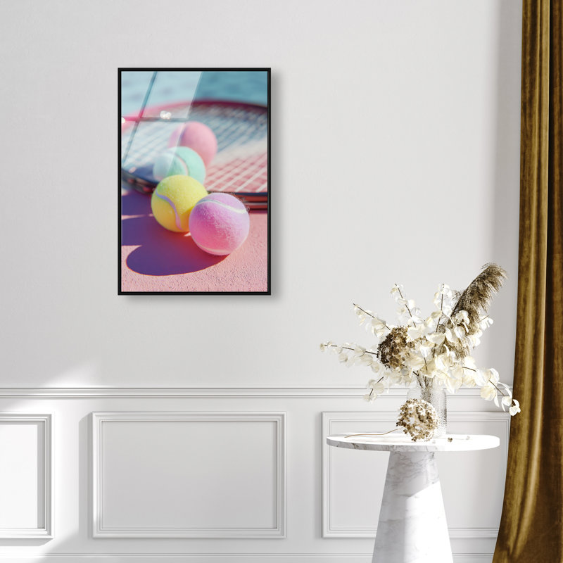 Candy Court High-Gloss Frameless Acrylic Glass Wall Art Sports & Sports Teams Print by Oliver Gal, Ready to Hang, 10 x 15